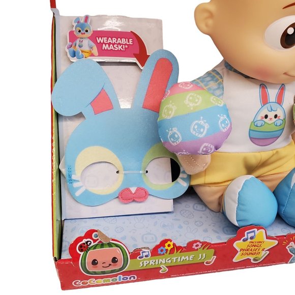 Easter Cocomelon Springtime JJ Doll CoComelon Doll Interactive Toys Easter Doll - Picture 5 of 16